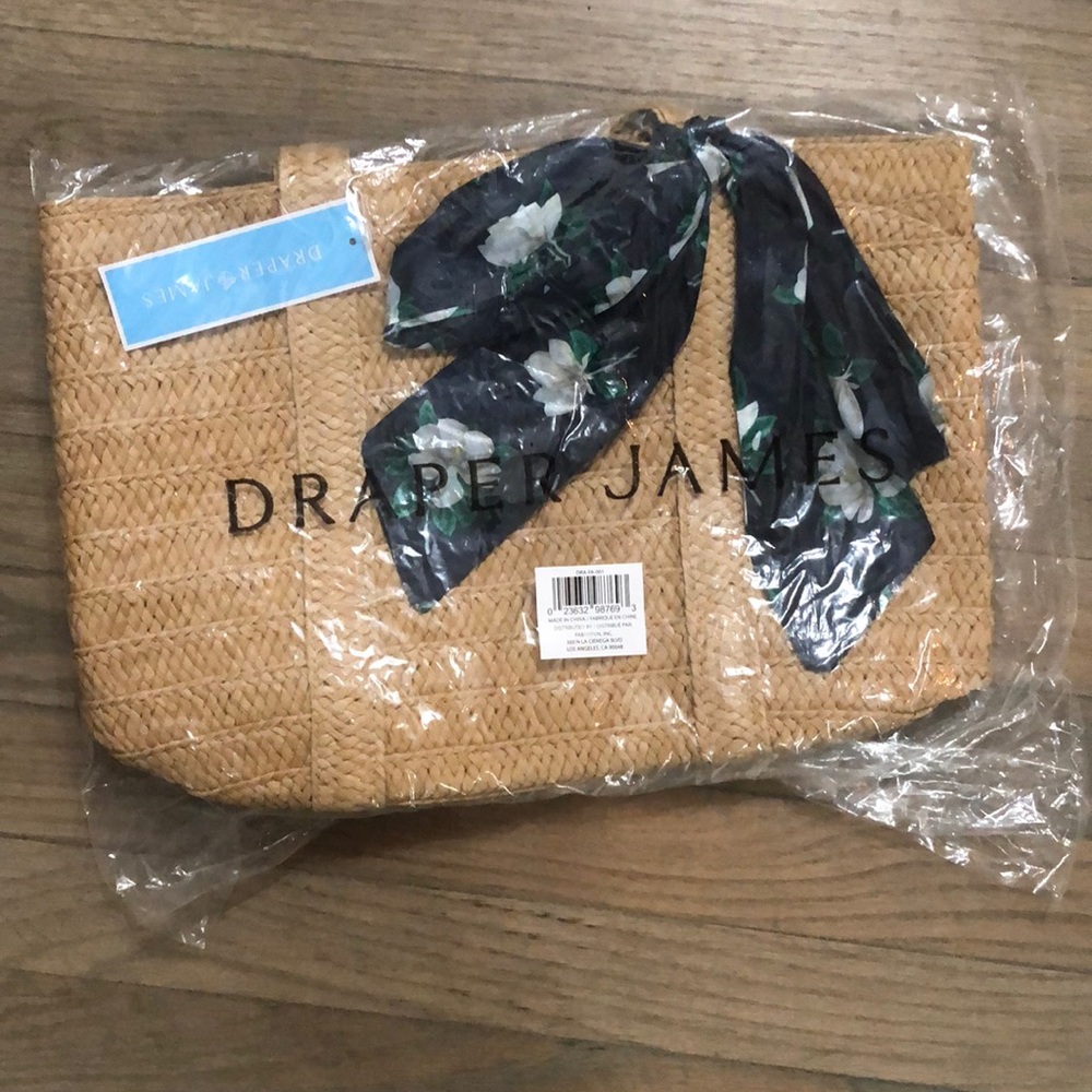 Draper James Straw Bag